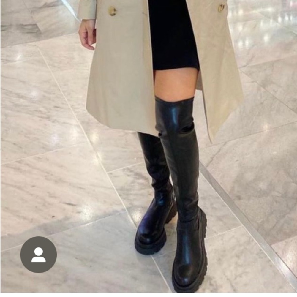 Zara over the knee boot
